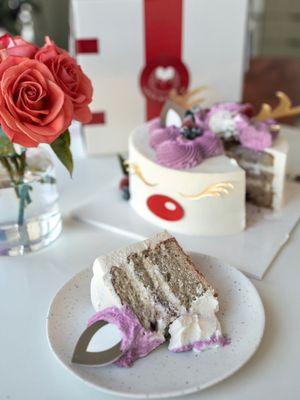 Blitzen's Blueberry Chiffon Cake