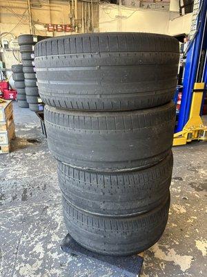 Tire recycling