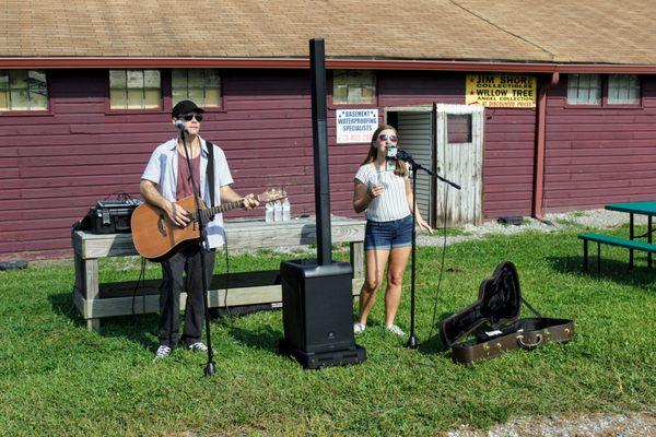 Merely Players Live Music on Labor Day at Rice's Market