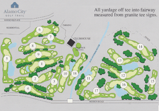 18 hole course layout