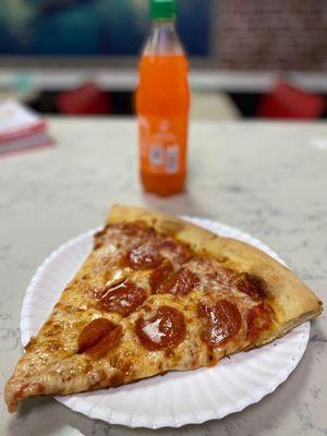 Slice and a soda