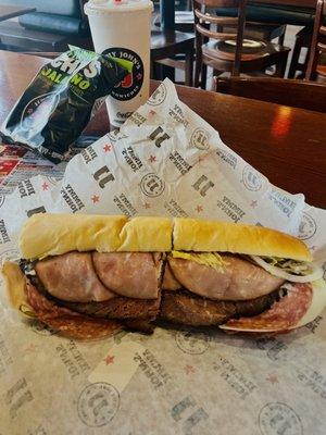 The Jimmy Johns Gargantuan Combo