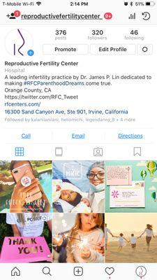 Follow us on Instagram and stay up to date with our feed! #RFCparenthooddreams