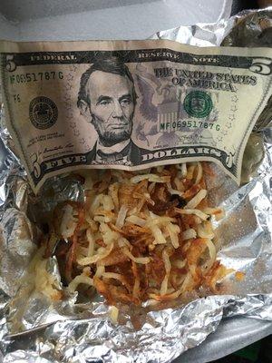 $5 hashbrowns