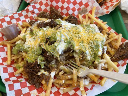 Birria fries