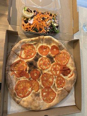 Sad Salad Pizza