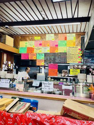 Interior order counter