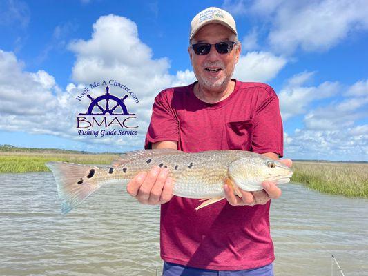 Catching reds in the  Apalachicola bay with Book Me A Charter/ Captain Dwayne Allen