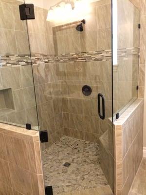 Spare Bath - Custom Shower