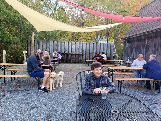 Excellent outdoor patio.