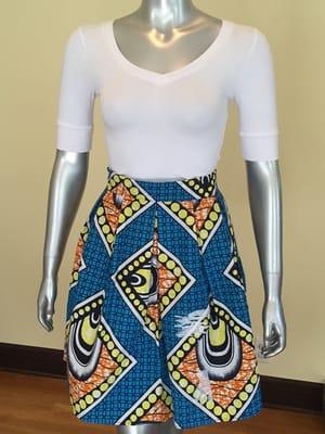 Ethnic Wax print skirt