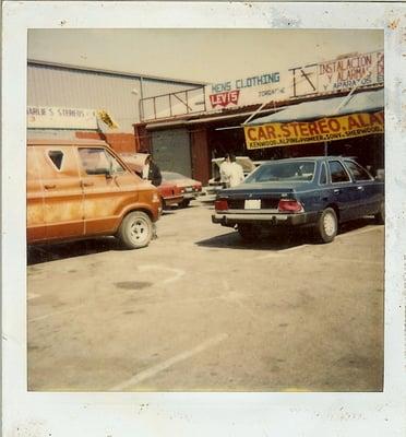 Outside the Shop 1989