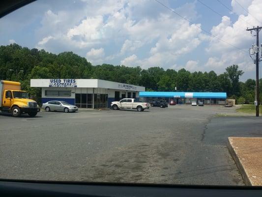 Location in the cut across from Compare Food off Sugar Creek & North Tryon