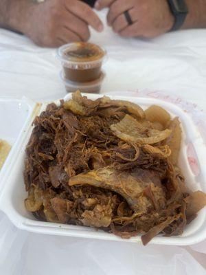 Pound of carnitas