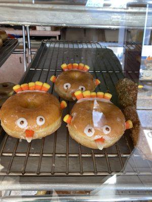 Turkey donuts!  Lol