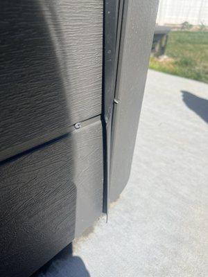 Bent trim and panel