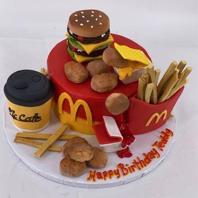 Custom cake, NOT McD!