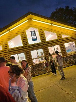 Brow's Soft Serve -- the place to be on the 4th of July weekend.