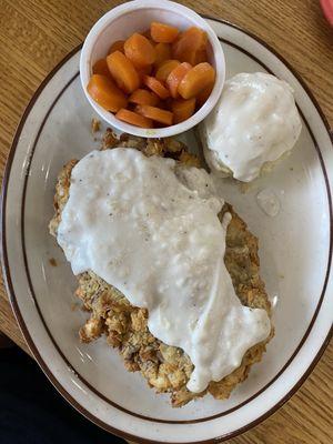 House specialty- chicken fried steak