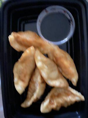 Crispy potstickers