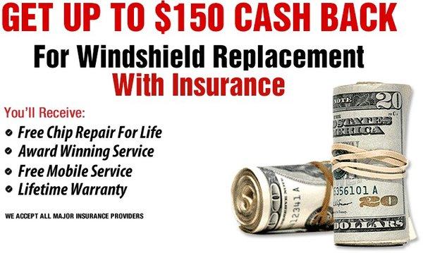 Up to $150 cash back