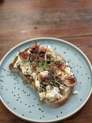 Fresh Fig & Housemade Ricotta Toast