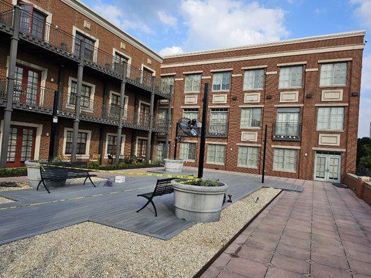 The Terraces at Perkins Rowe deck