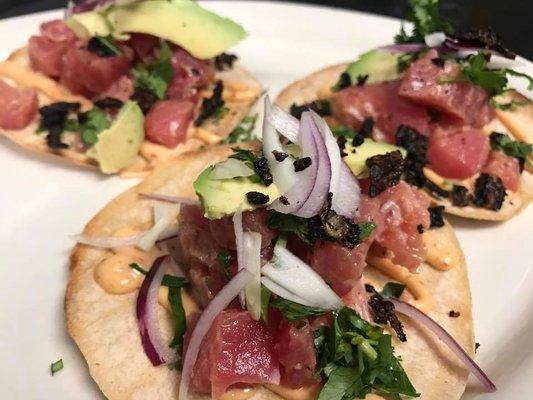 Tuna Tostadas