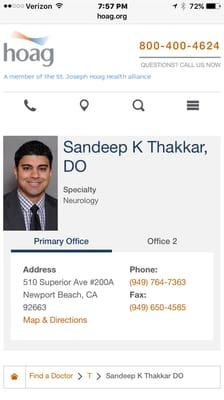 Sandeep Thakkar, DO