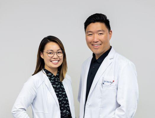 Dr. Dinh and Dr. Choi at your service!