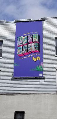 #Lyft #vinyl #Banner wallscapes