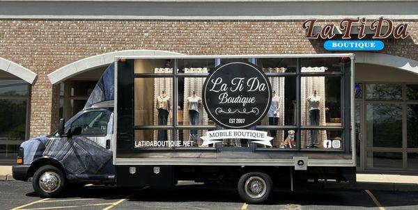 La Ti Da Boutique has added a mobile boutique!