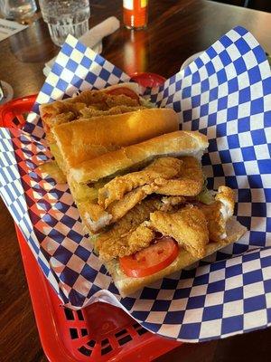 Catfish po'boy