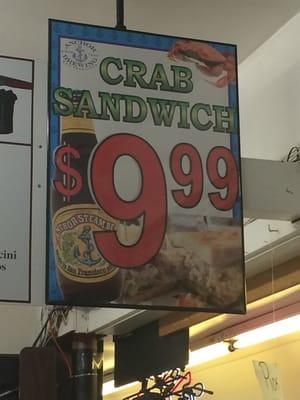 Local Fresh Crab Sandwiches!!