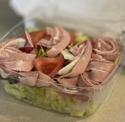 Small antipasto salad