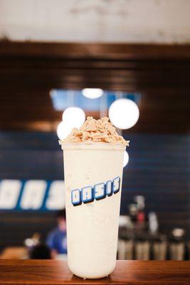 Cinnamon Toast Crunch ice cream shake