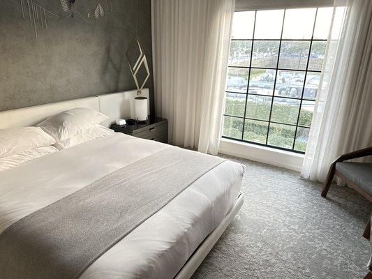 Guest room pool view.