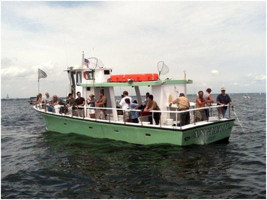 ANGLER II 45 ft Markley accommodate up to 28 passengers