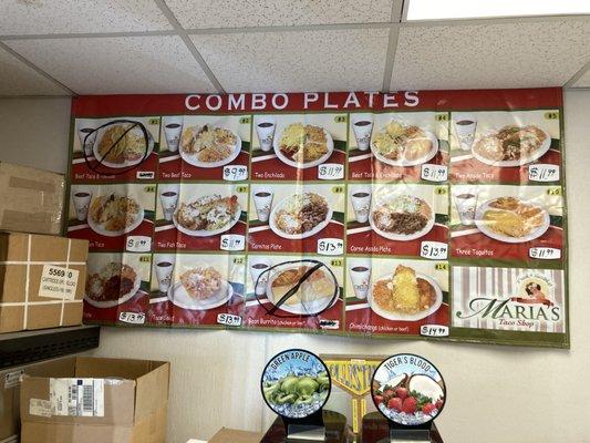 Combo plates