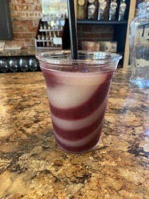 Mixed wine slushy