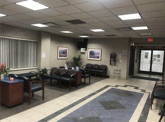 Warren Urgent Care Lobby