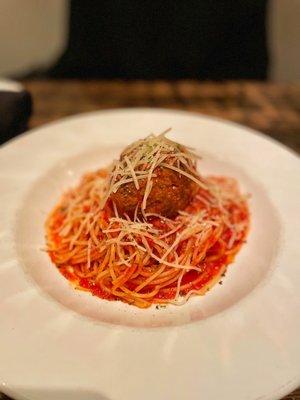 Spaghetti meatballs