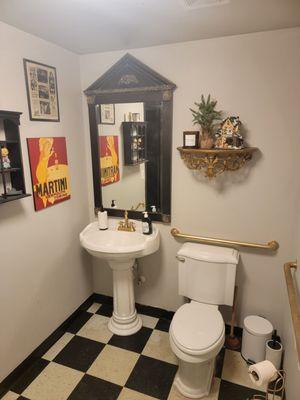 Handicap accessible bathroom!