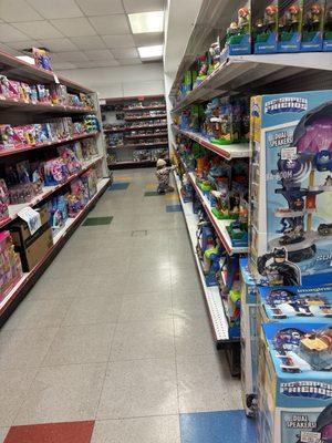 Toy aisle