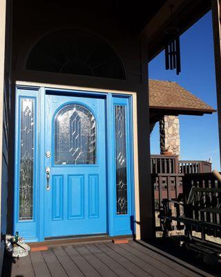 My beautiful new front door.