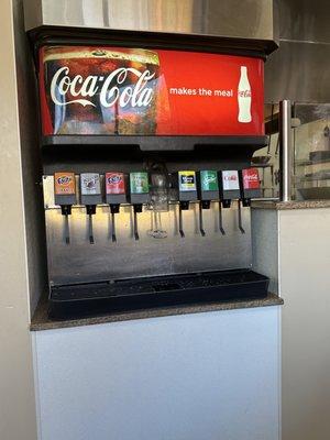 Soda machine. 11/17/22