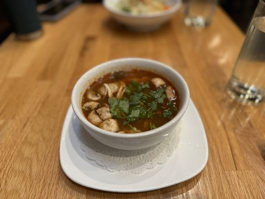 Chicken lemon grass soup