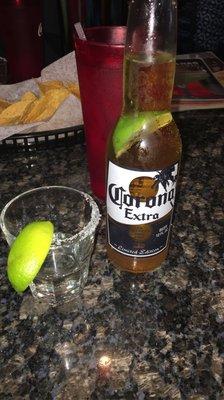 Pascal Tequila and Corona!