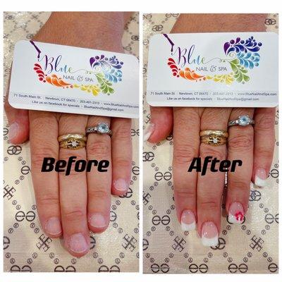 UV GEL, organic dipping powder manicure, gel polish manicure Newtown ct best nail salon