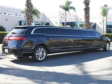 Black Lincoln MKZ Limousine